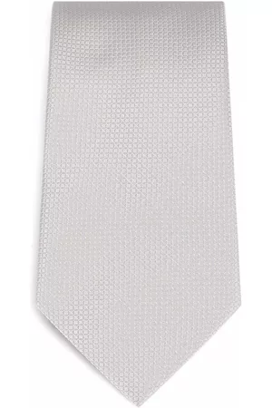 Dolce & Gabbana Men Bow Ties - Metallic square-pattern tie