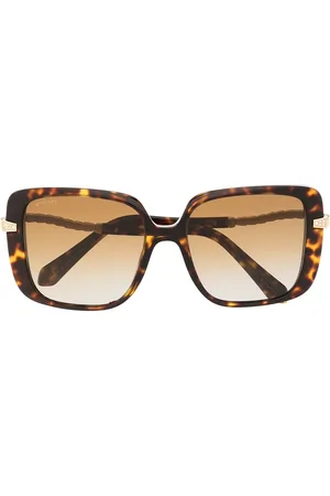 Bvlgari Oversize-frame tinted sunglasses