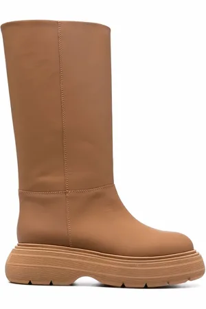 Gia Borghini Chunky sole leather boots