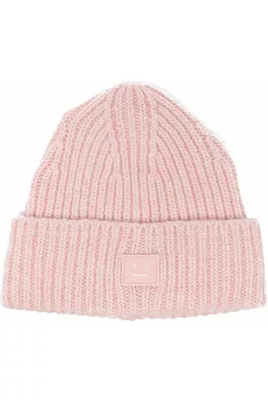 Acne Studios Logo-patch wool beanie
