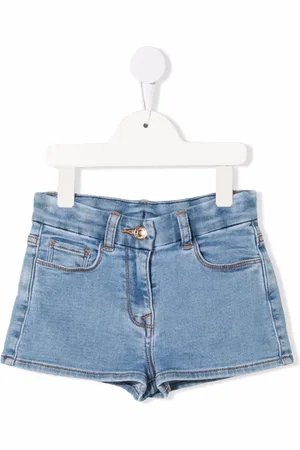 Chiara Ferragni Crochet-patch denim shorts