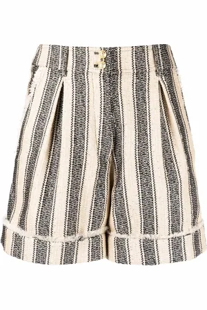 Balmain Striped pique shorts