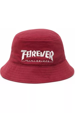 Kapital Men Hats - Forever-embroidered bucket hat