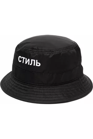 Heron Preston Men Hats - Logo-embroidered bucket hat