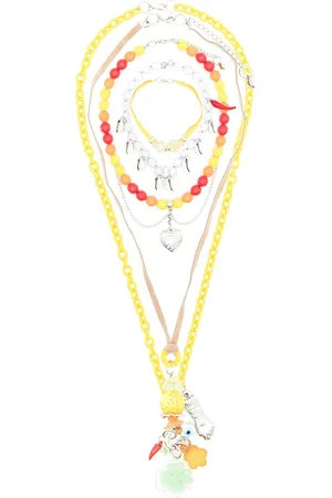 AMIR SLAMA Four-strand charm necklace