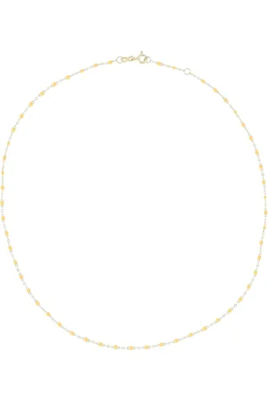 GIGI CLOZEAU 18kt yellow Classic Gigi resin necklace