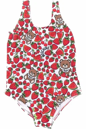 Moschino Strawberry-print swimsuit