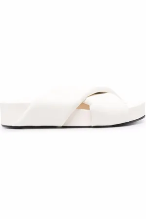 Jil Sander Padded crossover slides