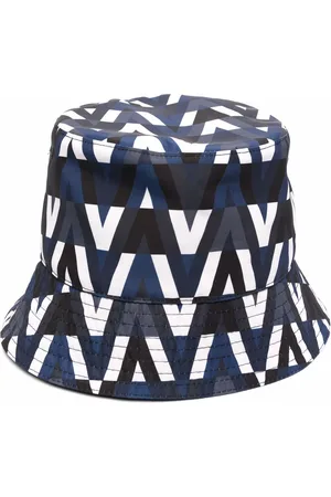 VALENTINO Reversible Optical bucket hat