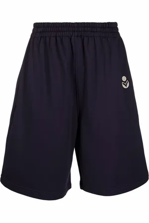 Isabel Marant Logo-embroidered track shorts