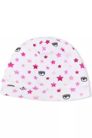 Chiara Ferragni Kids All-over star print hat