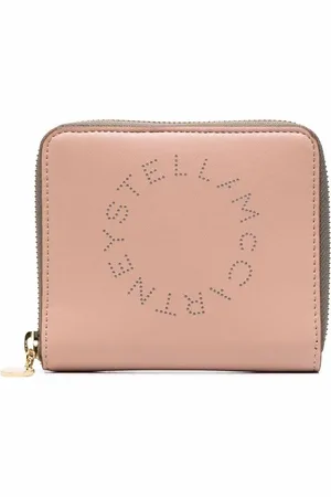 Stella McCartney Stella Logo zip-around wallet