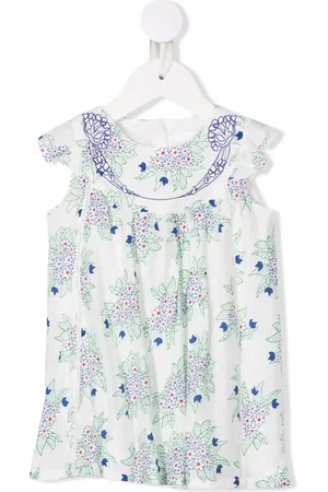 Chloé Floral-print midi dress