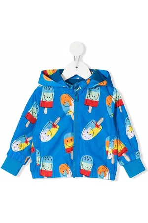 Stella McCartney Ice-cream print hooded jacket
