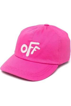 OFF-WHITE Rounded logo-patch baseball cap