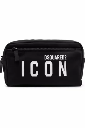 Dsquared2 Logo-print zipped wash bag