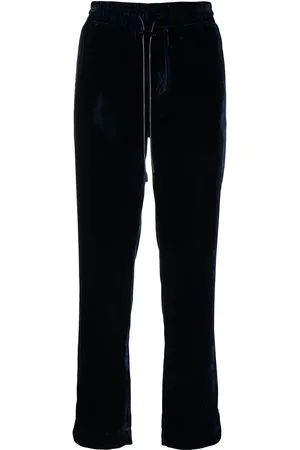 RTA Velvet-effect pyjama pants