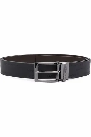 Emporio Armani All-over embossed logo belt