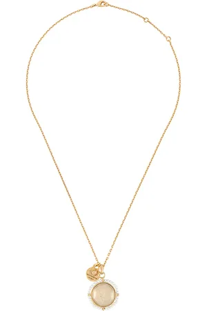 Goossens Talisman crystal and pearls necklace
