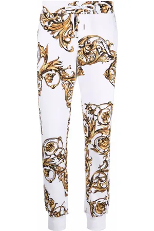 VERSACE Baroque-pattern track pants