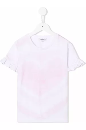 Givenchy Kids Heart tie dye-print cotton T-shirt