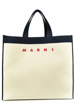 Marni Logo-print tote bag