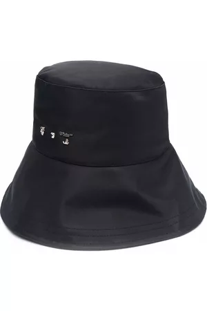OFF-WHITE Logo-plaque bucket hat
