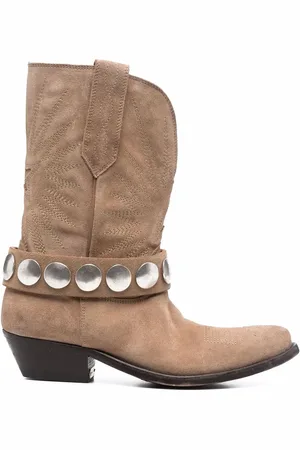 Golden Goose Buckle-fastening suede boots