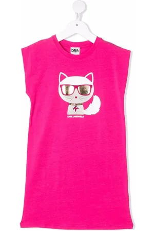 Karl Lagerfeld Choupette-print T-shirt dress