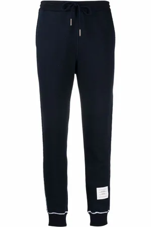 Thom Browne Contrast-trim track pants