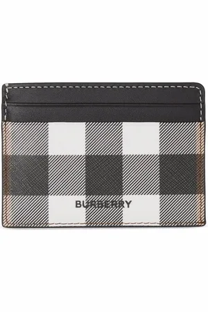 Burberry Check-print cardholder