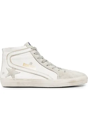 Golden Goose Star-patch lace-up sneakers