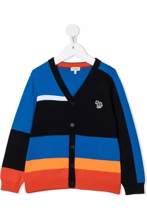 Paul Smith Big-Pony panelled cardigan