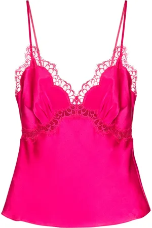 Gilda & Pearl Marilyn silk cami and short set