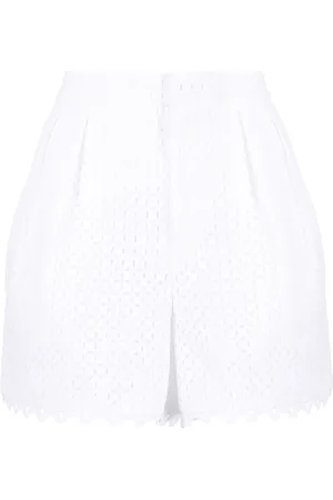DICE KAYEK Perforated-design shorts