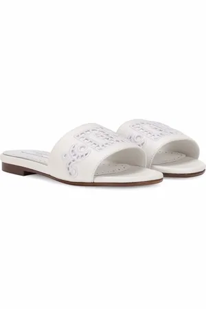 Dolce & Gabbana DG Millenials leather sandals