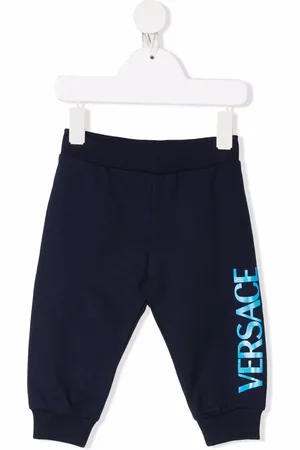 VERSACE Logo-print track pants