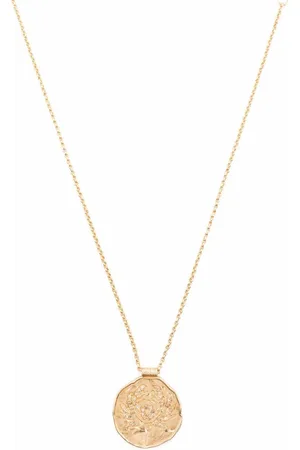Maje Zodiac medal necklace