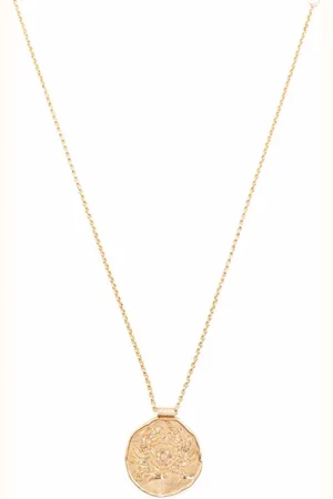 Maje Zodiac medal necklace