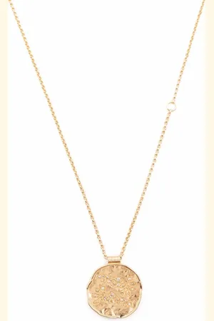 Maje Zodiac medal necklace
