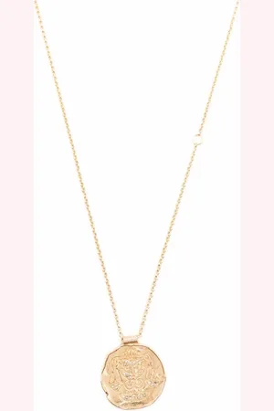Maje Zodiac medal necklace