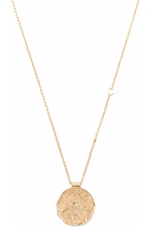 Maje Zodiac medal necklace