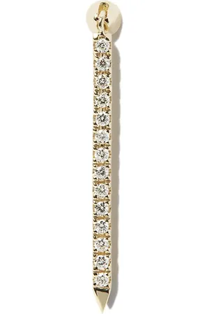 Maria Tash 18kt yellow Eternity Bar diamond earring