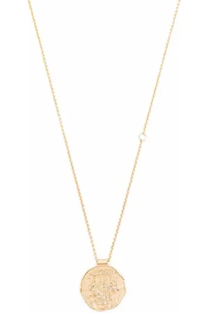 Maje Zodiac medal necklace