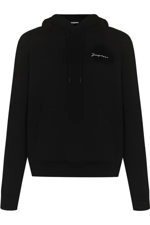 Jacquemus Logo-embroidered cotton hoodie