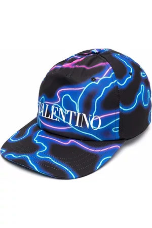 Valentino Men Caps - Neon Camou print cap