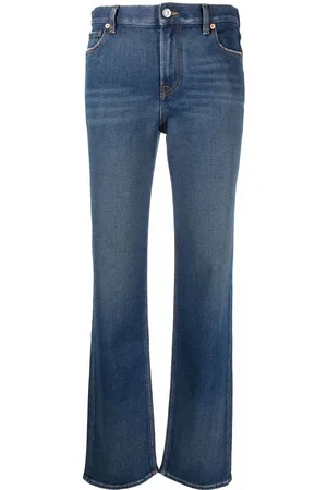 VALENTINO GARAVANI Mid-rise straight-leg jeans