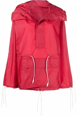 SUNNEI Drawstring hooded pullover jacket