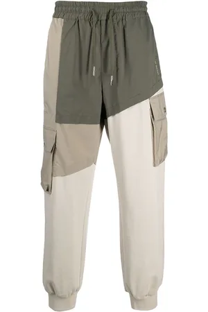 Feng Chen Wang Colour-block panelled track pants