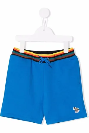 Paul Smith Zebra patch track shorts